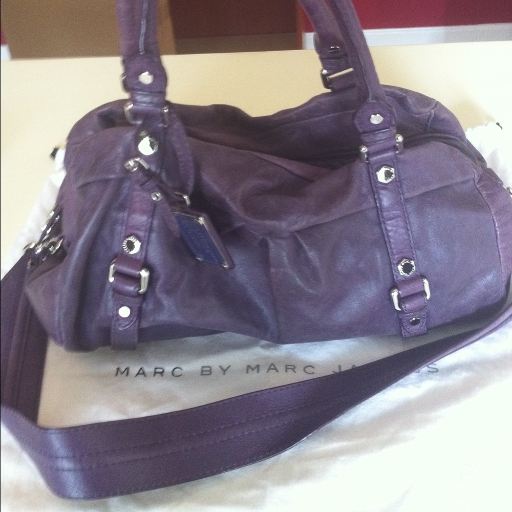 Marc by Marc Jacobs purple handbag